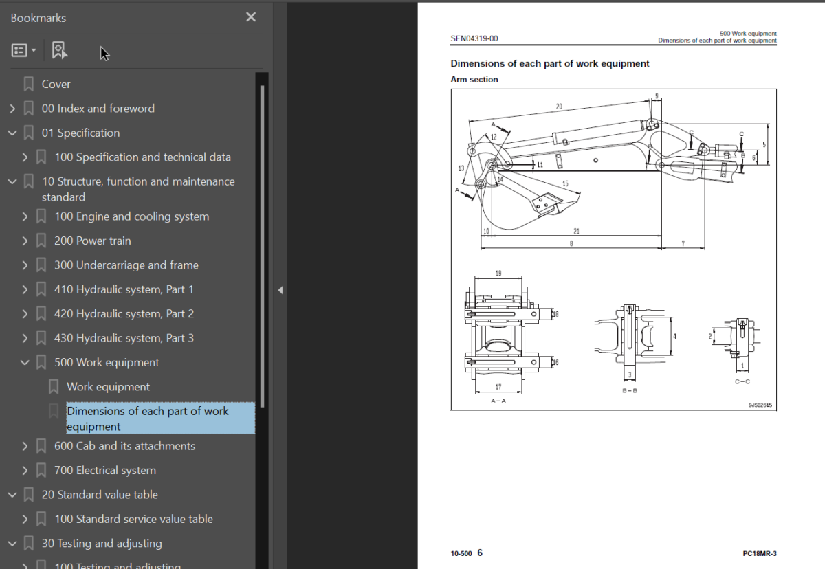 PC18MR-3 Shop Manual