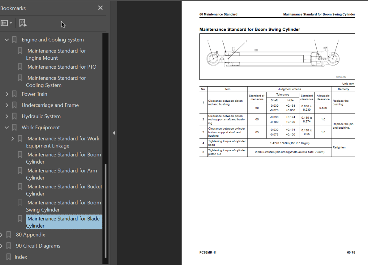 PC88MR-11 Shop Manual