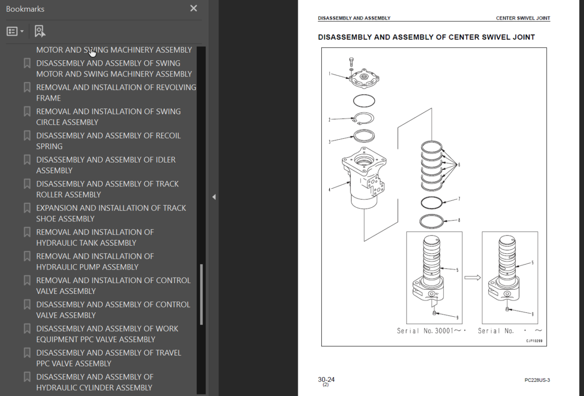 PC228US-3 PC228USLC-3 Shop Manual