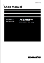 PC88MR-10 Shop Manual