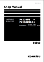 PC138US -8 PC138USLC-8 Shop Manual