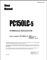PC150LC-5 Shop Manual
