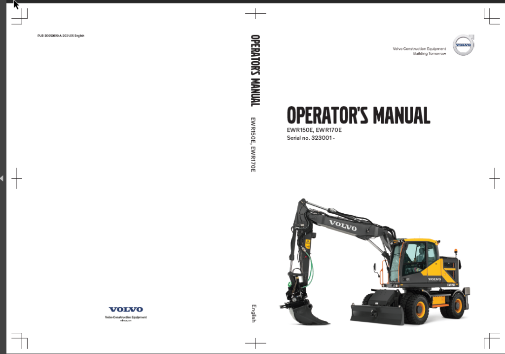 EWR150E EWR170E Operators Manual