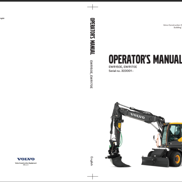 EWR150E EWR170E Operators Manual