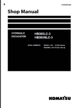 HB365LC-3HB365NLC-3 Shop Manual