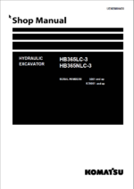 HB365LC-3 HB365NLC-3 Shop Manual