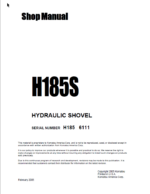 H185S(6111) Shop Manual