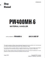 PW400MH-6 Shop Manual