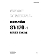 8V170-1 Series Engine Shop Manual