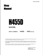 H455D Shop Manual