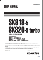 SK818-5SK820-5 turbo Shop Manual