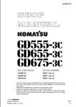 GD555-3C GD655-3C GD675-3C Shop Manual