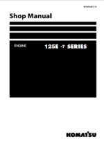 125E -7 SERIES Engine (2) Shop Manual