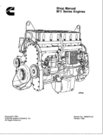 M11 SERIES Engine Shop Manual