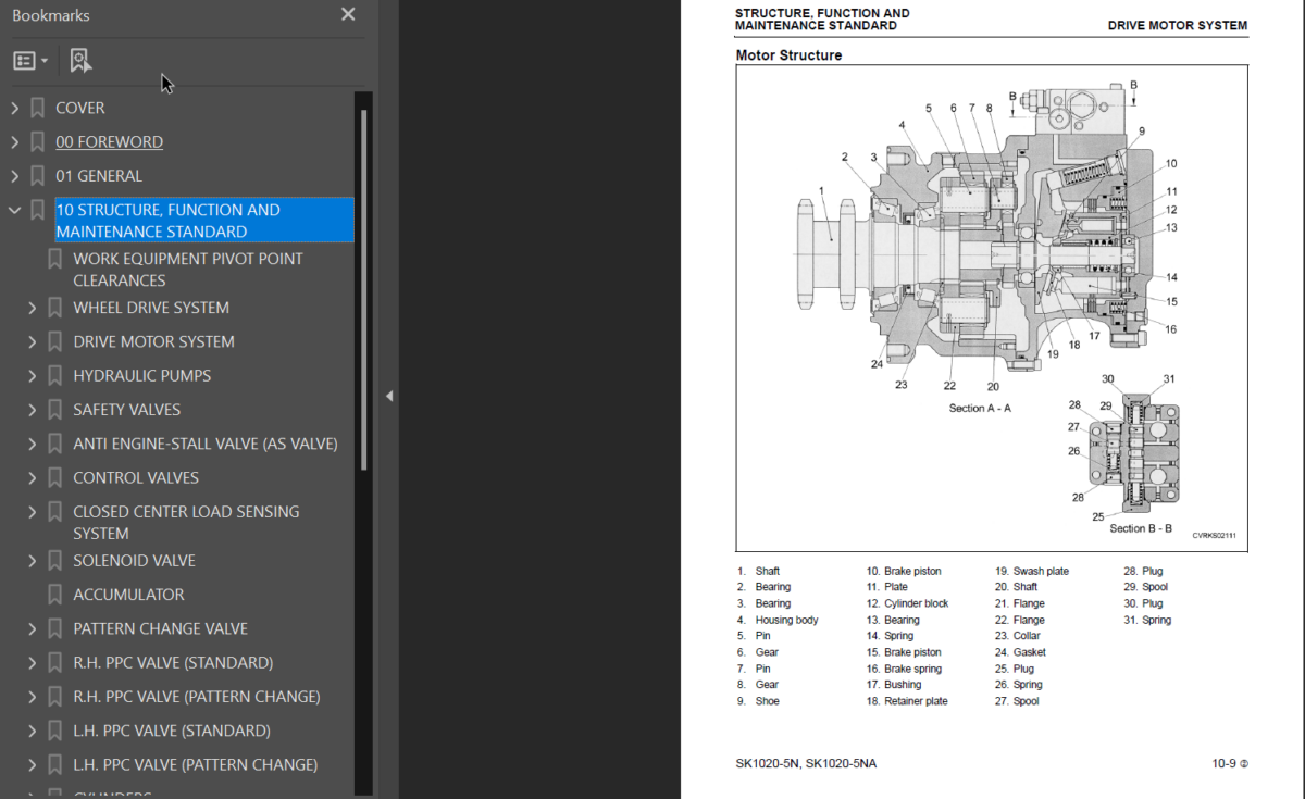 SK1020-5N SK1020-5NA Shop Manual