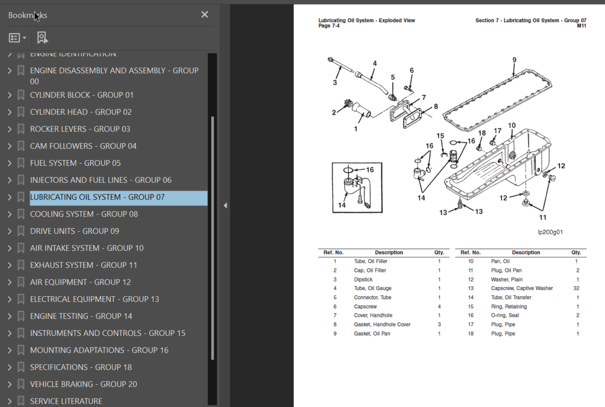 M11 SERIES Engine Shop Manual