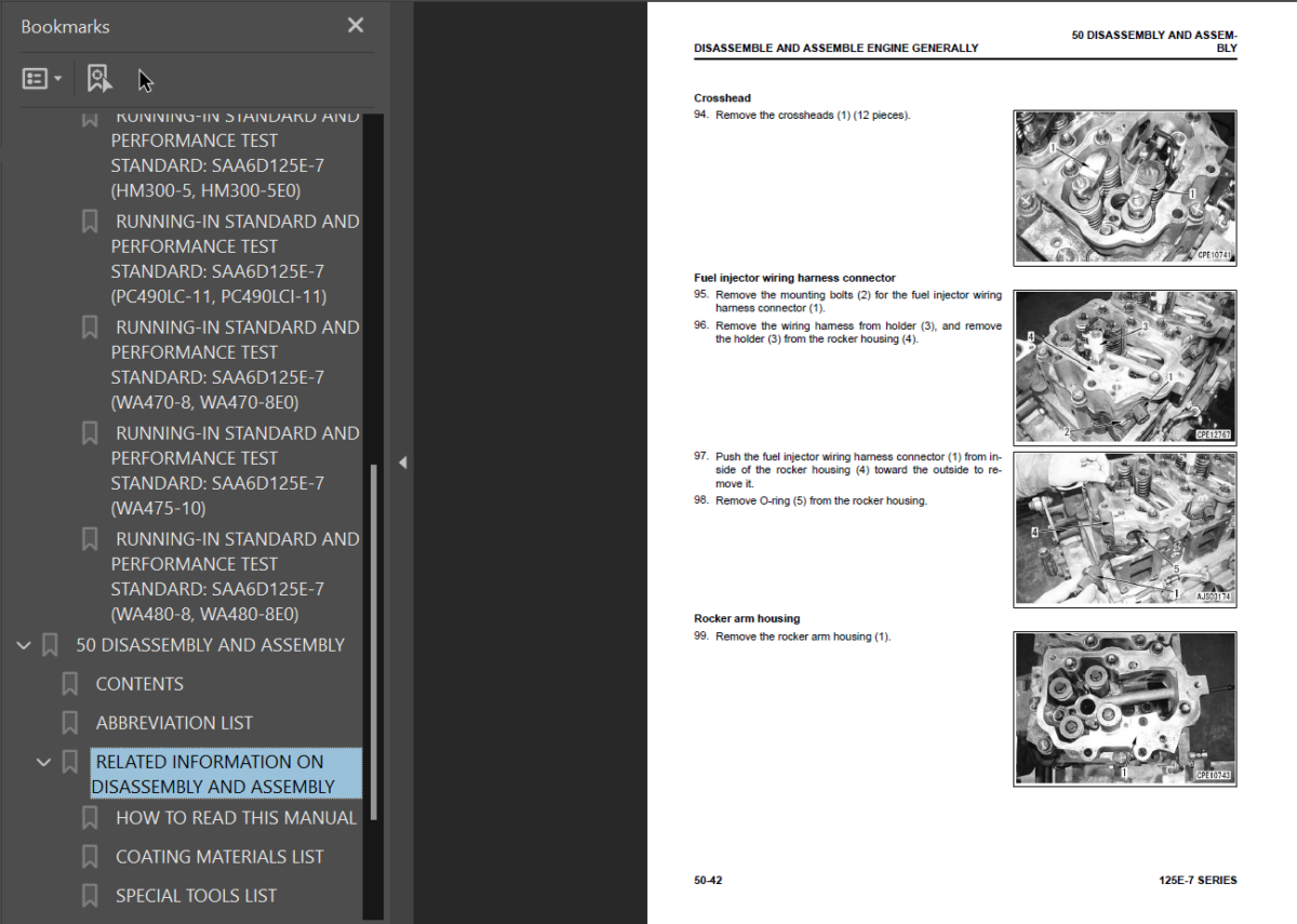 125E -7 SERIES Engine (2) Shop Manual