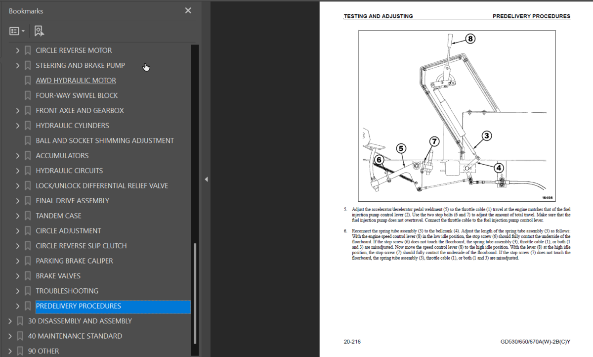 GD530A(W)-2B(C)Y GD650A(W)-2B(C)Y GD670A(W)-2B(C)Y Shop Manual