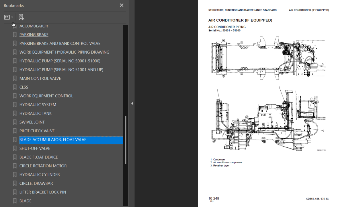 GD555-3C GD655-3C GD675-3C Shop Manual