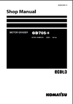 GD705-5 Shop Manual