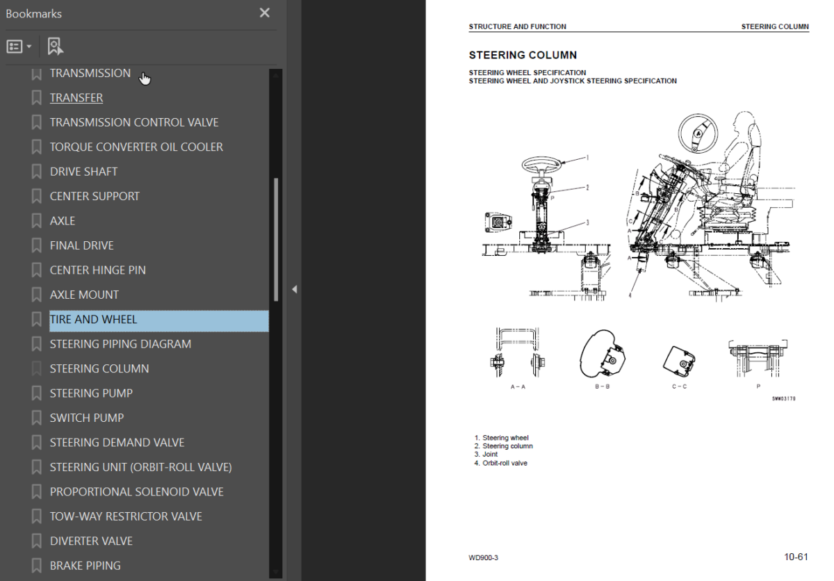 WD900-3 Shop Manual