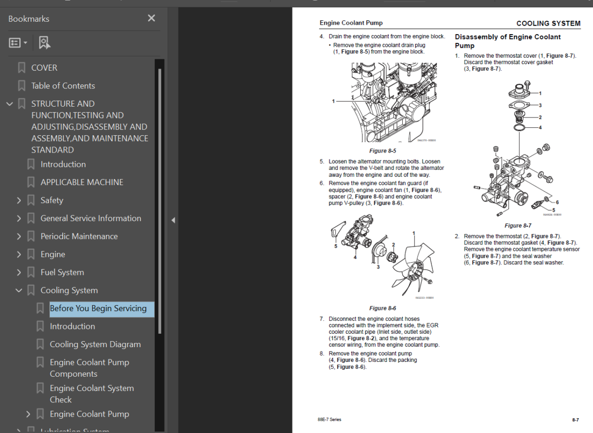 88E -7 SERIES Engine Shop Manual