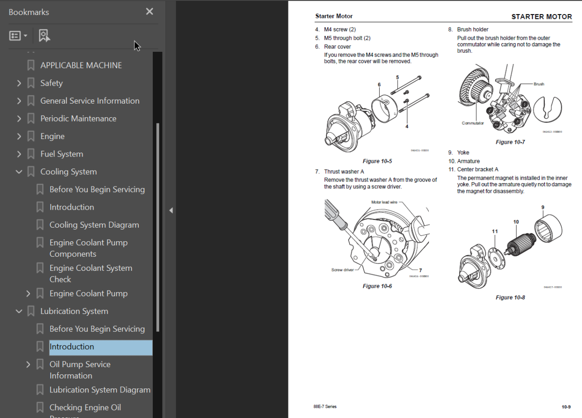 88E -7 SERIES Engine Shop Manual