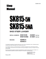 SK815-5NSK815-5NA Shop Manual