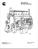 M11 SERIES Engine Shop Manual