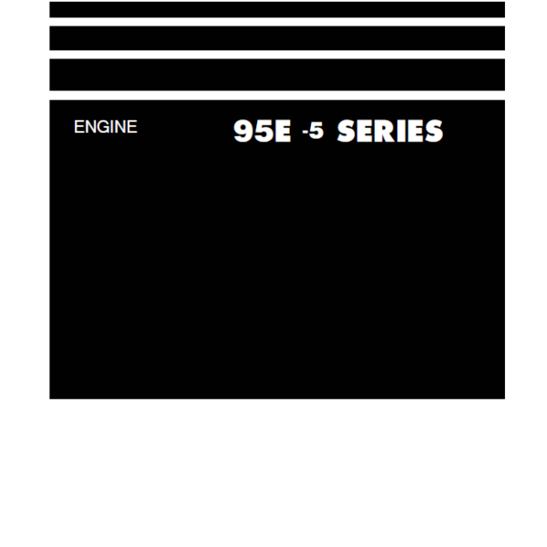 95E-5 SERIES Engine Shop Manual