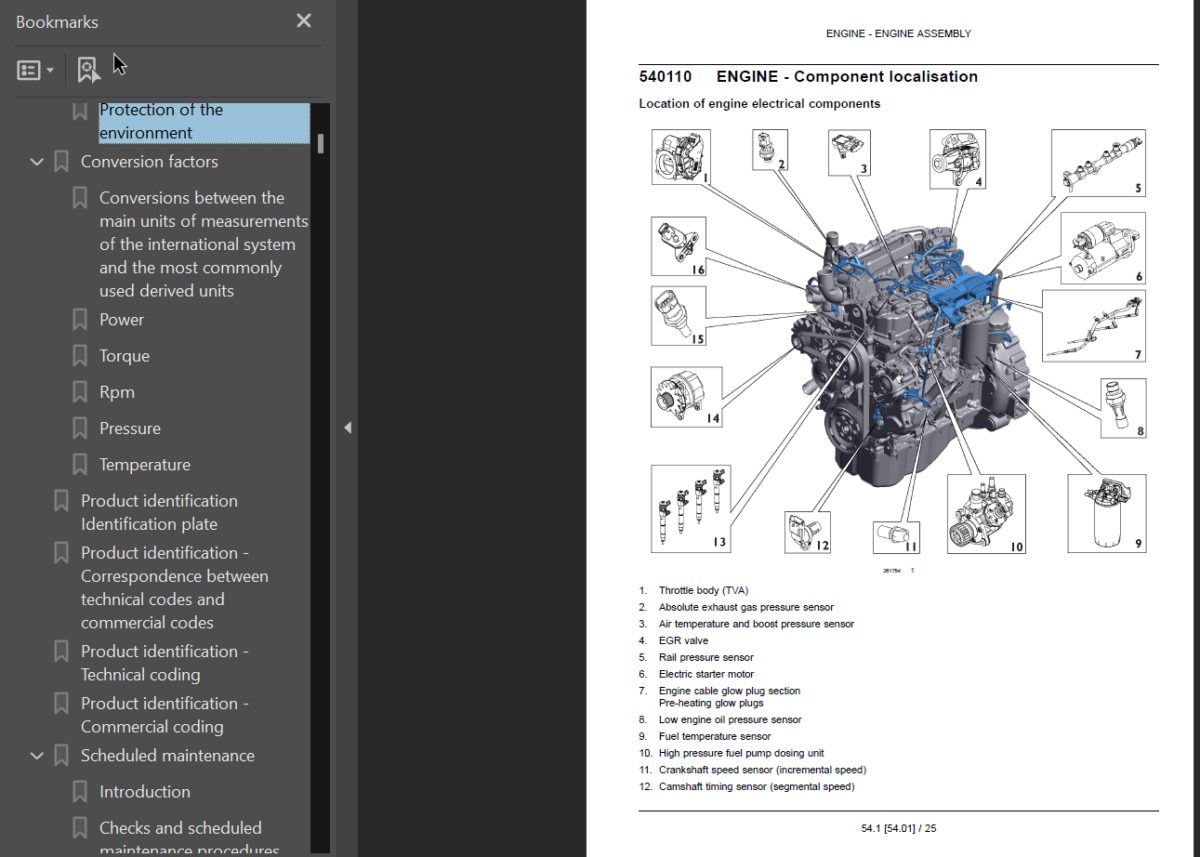 WB93R-8 WB93S-8 WB97R-8 WB97S-8 Engine Shop Manual