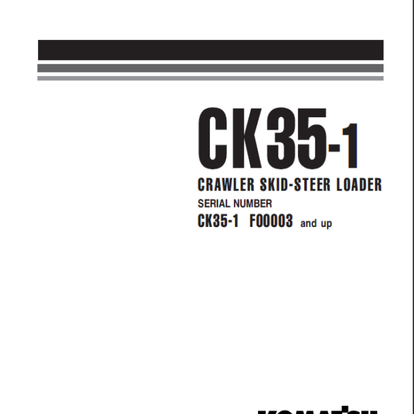 CK35-1 Shop Manual