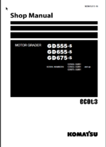 GD555-5 GD655-5 GD675-5 Shop Manual