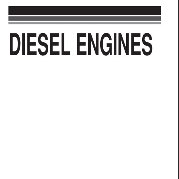 DE-BE3 Diesel Engine Shop Manual