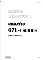 67E-1 SERIES Diesel Engine Shop Manual