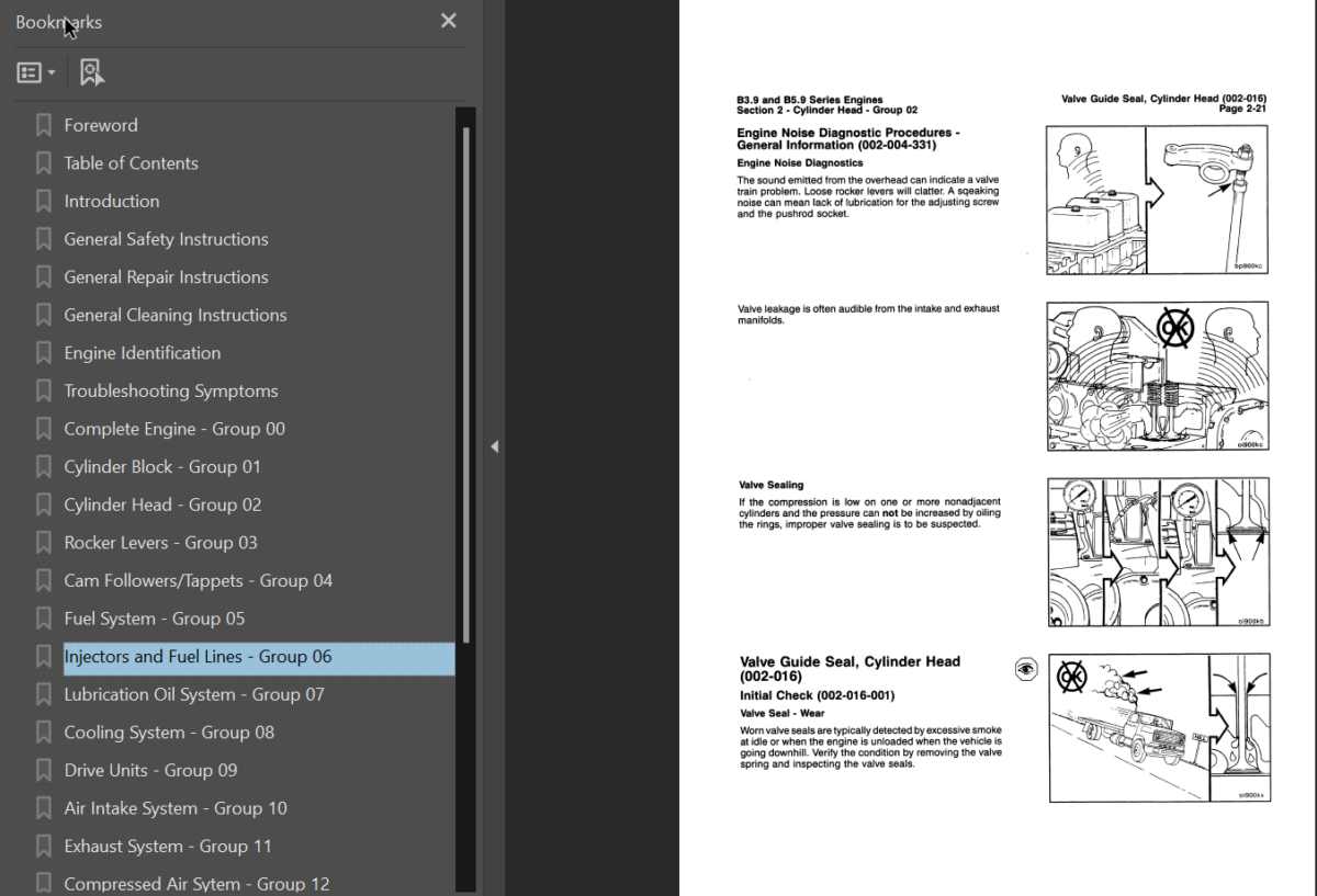 B3.9 and B5.9 Series Engine Shop Manual