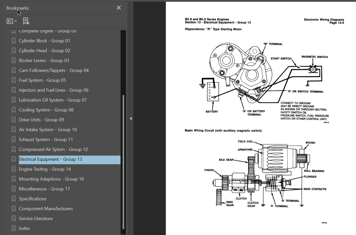 B3.9 and B5.9 Series Engine Shop Manual