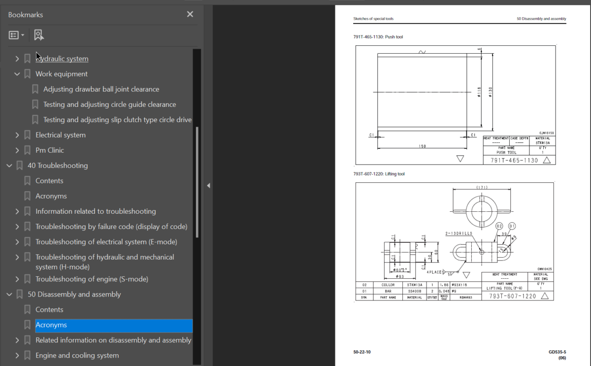 GD535-5 Shop Manual