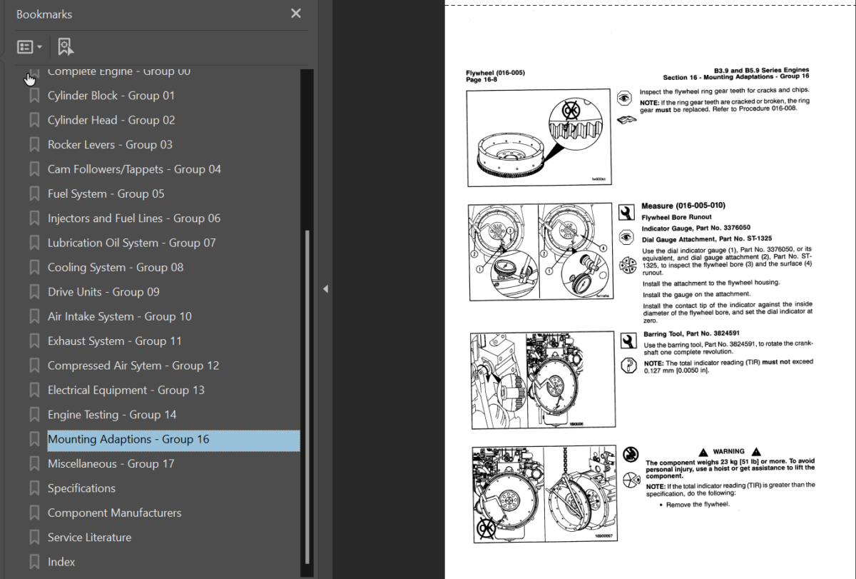 B3.9 and B5.9 Series Engine Shop Manual