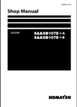 SAA6D107E-1-ASAA6D107E-1-B Engine Shop Manual