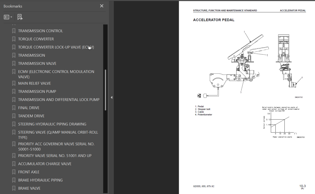 GD555-3C GD655-3C GD675-3C Shop Manual