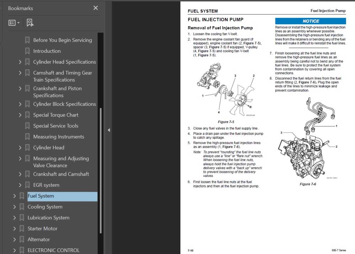 88E-7 SERIES Engine Shop Manual