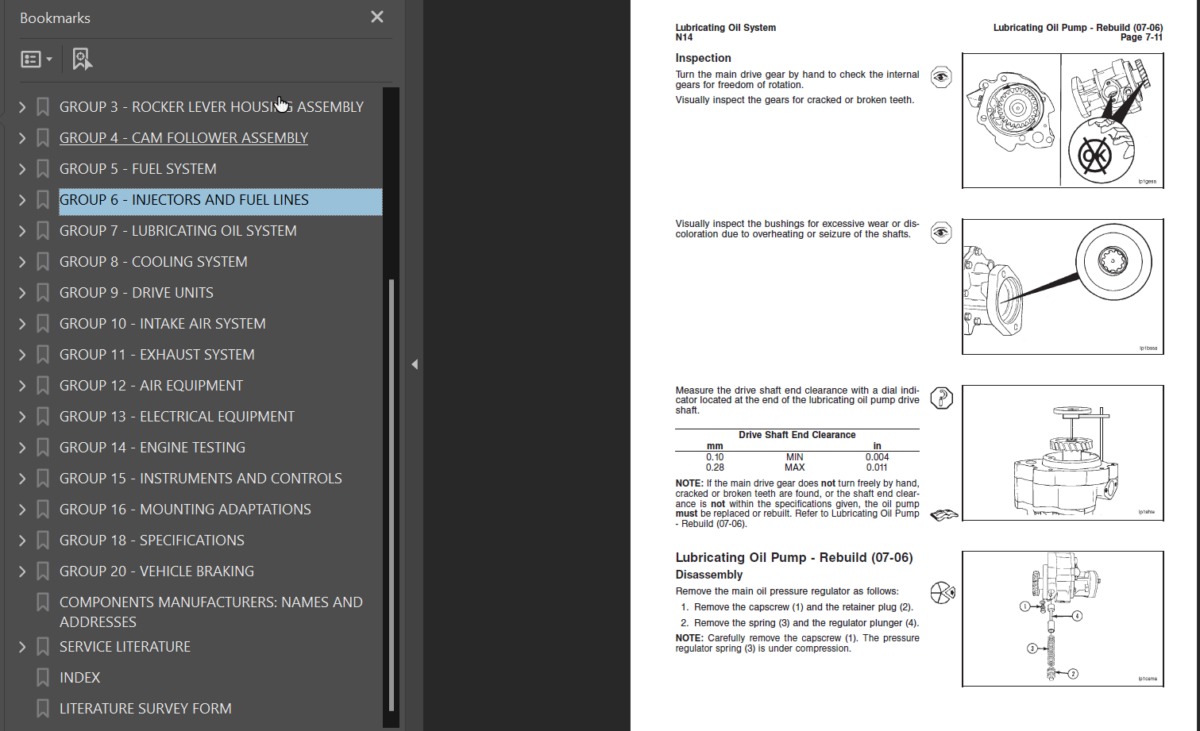 N14 Engine Shop Manual