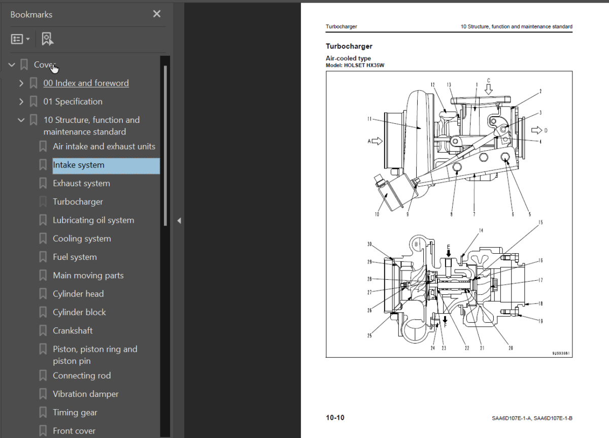 SAA6D107E-1-ASAA6D107E-1-B Engine Shop Manual