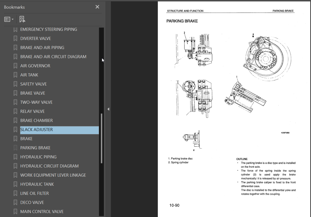 WD600-1H Shop Manual