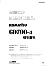 GD700-4 Shop Manual