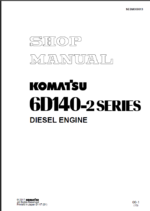 6D140-2 SERIES Diesel Engine Shop Manual