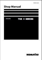 76E -6 SERIES Engine Shop Manual