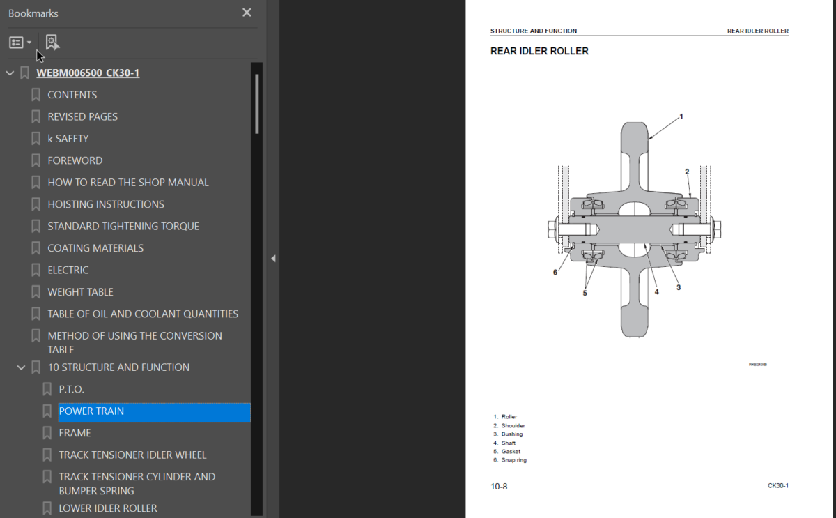 CK30-1 Shop Manual