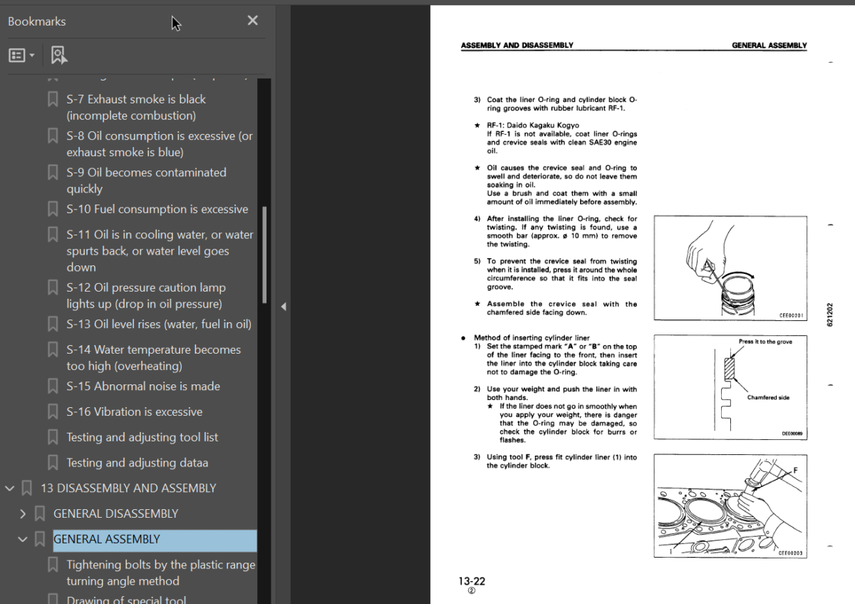 6D140-2 SERIES Diesel Engine Shop Manual